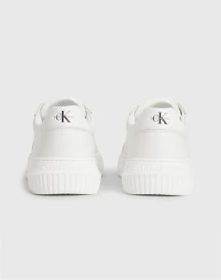 CALVIN KLEIN ΠΑΠΟΥΤΣΙΑ CHUNKY CUPSOLE LACEUP MON LTH WN -ADIDAS SHOP 3610ACALV6070029 OffWhite 4