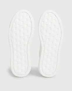 CALVIN KLEIN ΠΑΠΟΥΤΣΙΑ CHUNKY CUPSOLE LACEUP MON LTH WN -ADIDAS SHOP 3610ACALV6070029 OffWhite 5