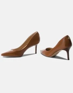 RALPH LAUREN ΥΠΟΔΗΜΑ ΓΥΝΑΙΚΕΙΟ LANETTE-PUMPS-DRESS ( Ύψος τακουνιού: 7 εκ ) -ADIDAS SHOP 3610BRALP6060008 Brown 3