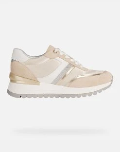 GEOX D DESYA A - NYLON SUEDE