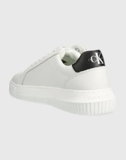 CALVIN KLEIN ΠΑΠΟΥΤΣΙΑ CHUNKY CUPSOLE MONOLOGO -ADIDAS SHOP 3620ACALV6070031 White 3